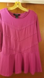 Ashley Stewart Bandage detail peplum top